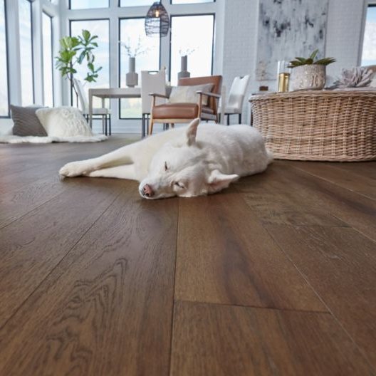 What is the best engineered flooring for homes with pets