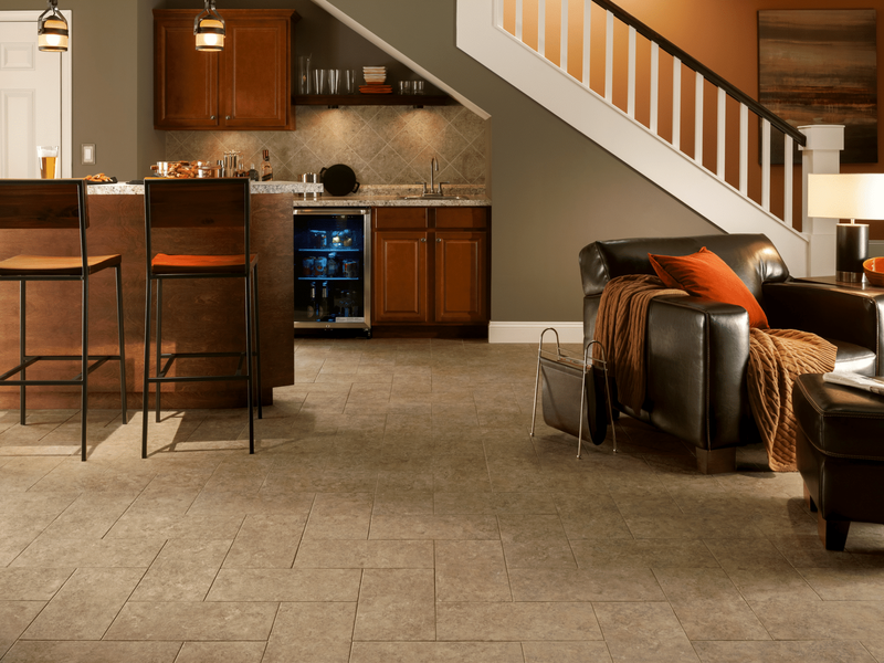 Basement flooring